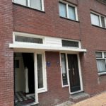 Betonrot gerepareerd en getext